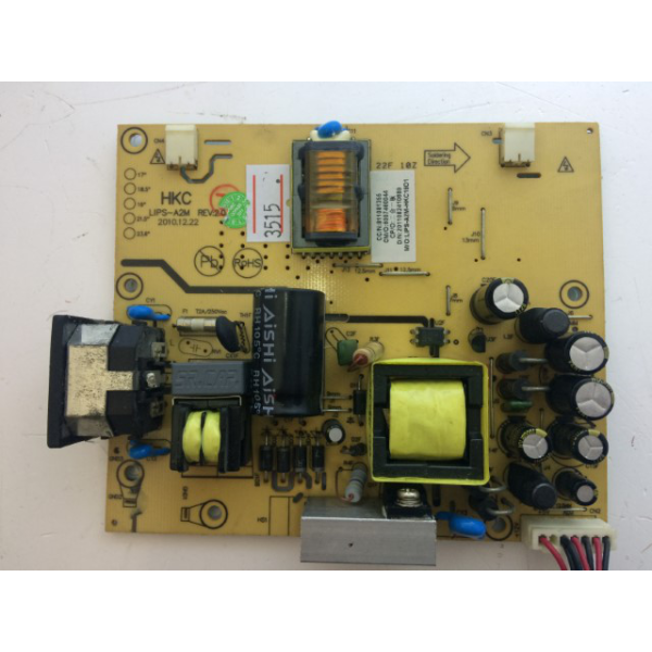HKC , LIPS-A2M -HKC19D1 , REV:2.0 , 811081355 , HKC , LIPS-A2M REV:2.0 , 19"MONİTÖR POWER İNVERTER KARTI.
